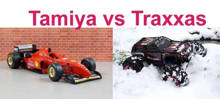 all the differences between Traxxas and Tamiya (List)