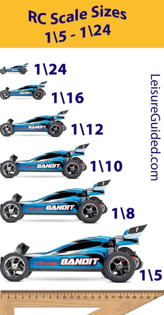 RC scale sizes. How big are RC cars 110164 • Leisure Guided