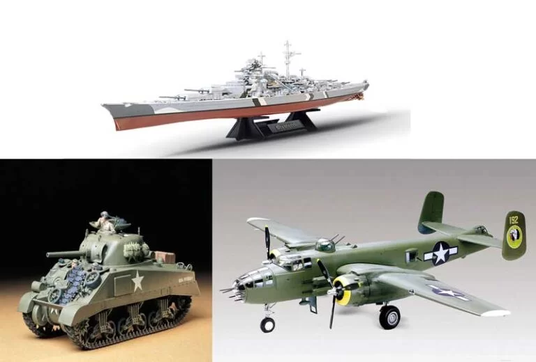 21 Best WW2 Model Kits by category (Ship, Airplane, Tank)