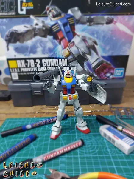 Should you paint a Gundam model?